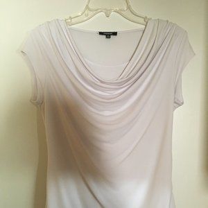 Premise white silky dress shirt